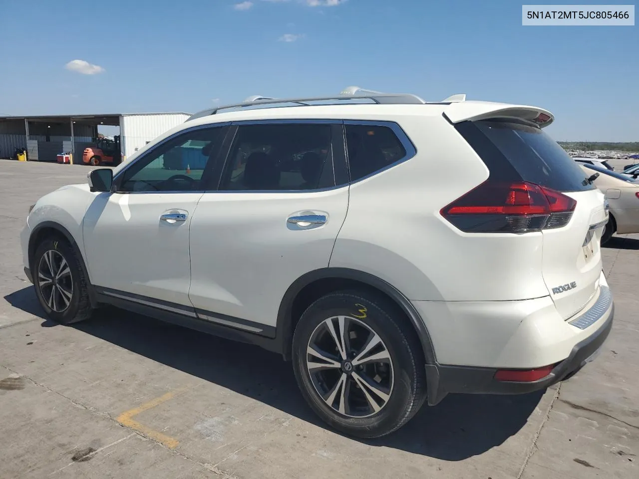 2018 Nissan Rogue S VIN: 5N1AT2MT5JC805466 Lot: 72641624