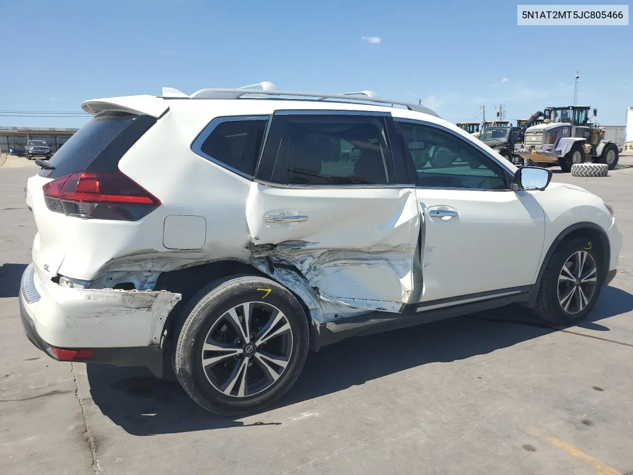 2018 Nissan Rogue S VIN: 5N1AT2MT5JC805466 Lot: 72641624