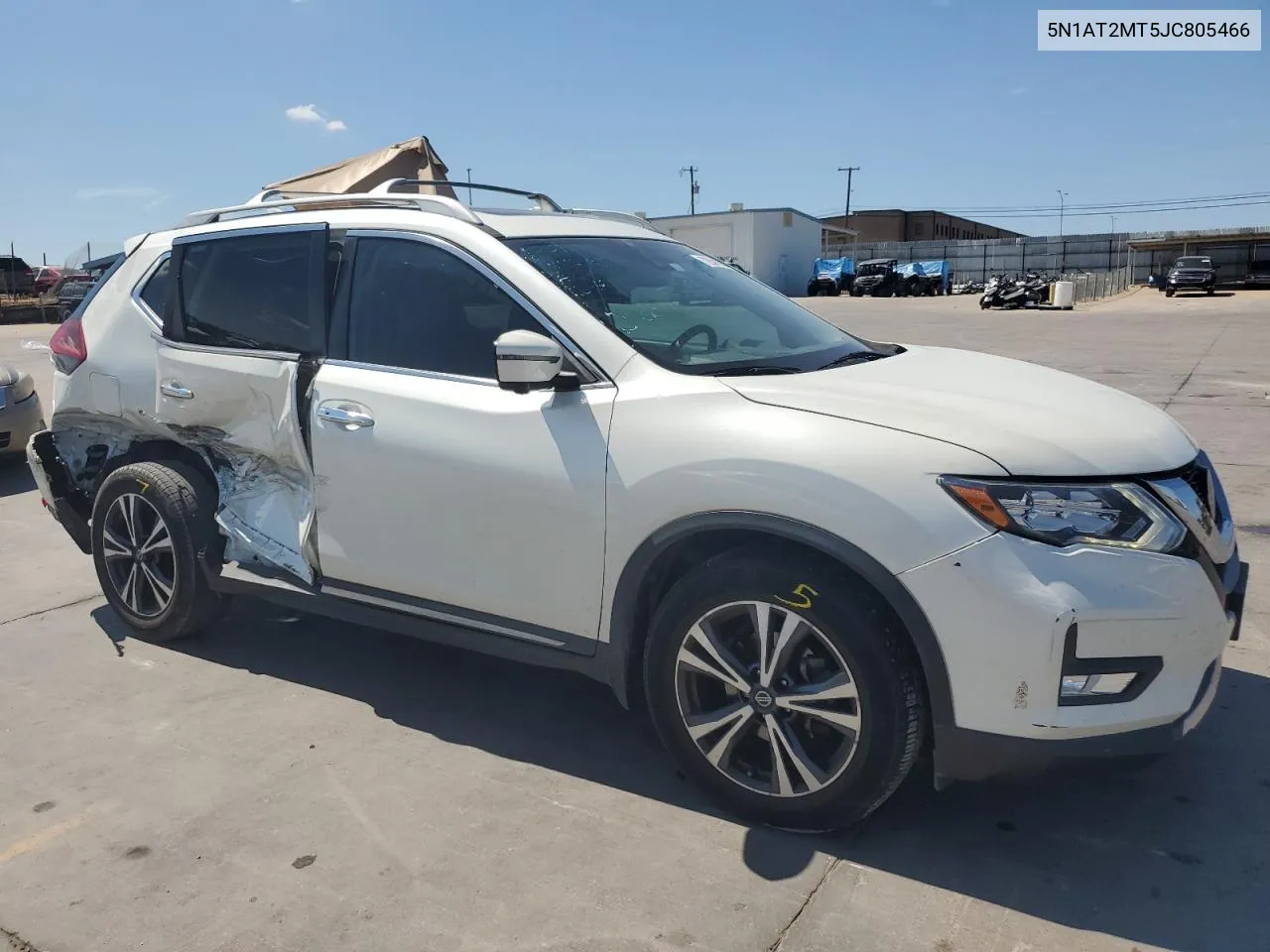 2018 Nissan Rogue S VIN: 5N1AT2MT5JC805466 Lot: 72641624