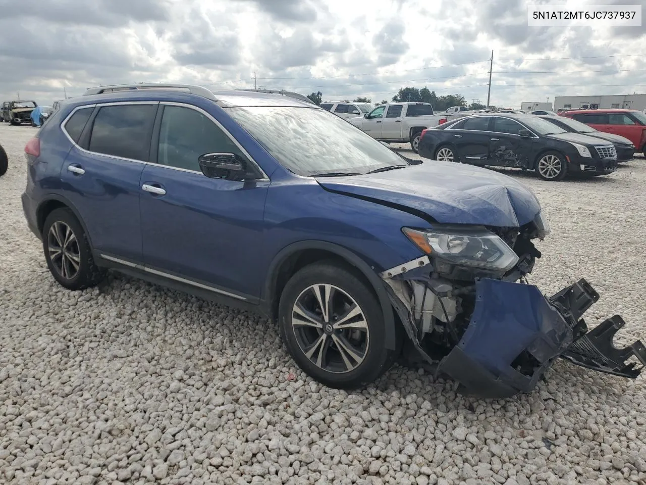 2018 Nissan Rogue S VIN: 5N1AT2MT6JC737937 Lot: 72657484