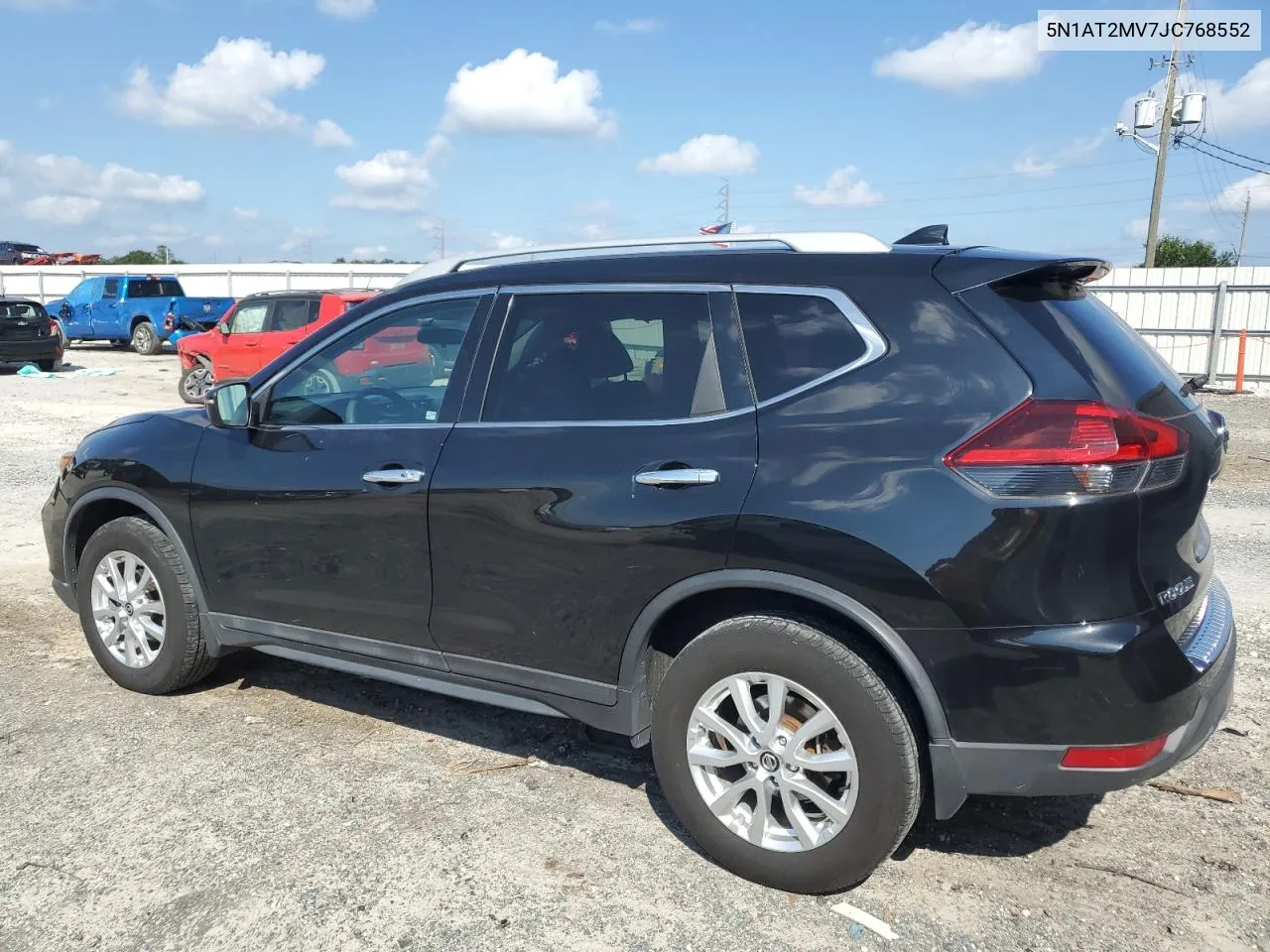 2018 Nissan Rogue S VIN: 5N1AT2MV7JC768552 Lot: 72729244