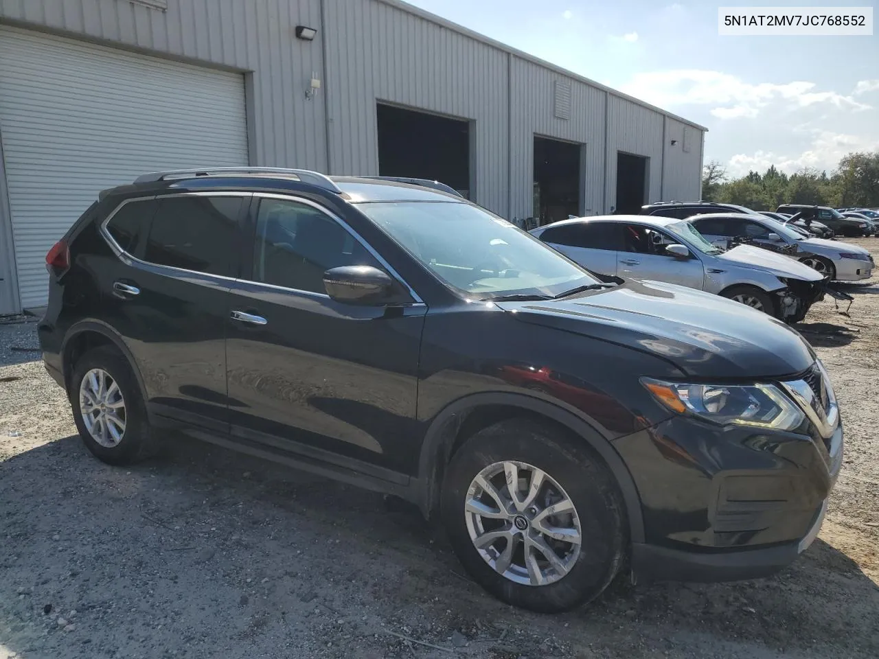 2018 Nissan Rogue S VIN: 5N1AT2MV7JC768552 Lot: 72729244