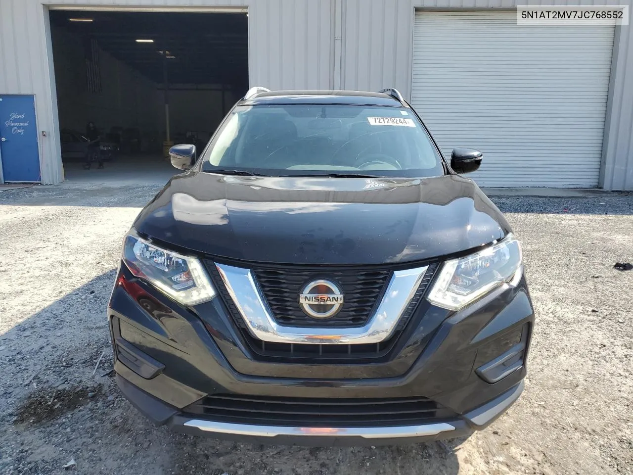 2018 Nissan Rogue S VIN: 5N1AT2MV7JC768552 Lot: 72729244