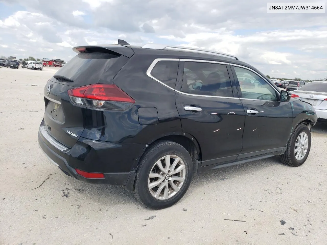 JN8AT2MV7JW314664 2018 Nissan Rogue S