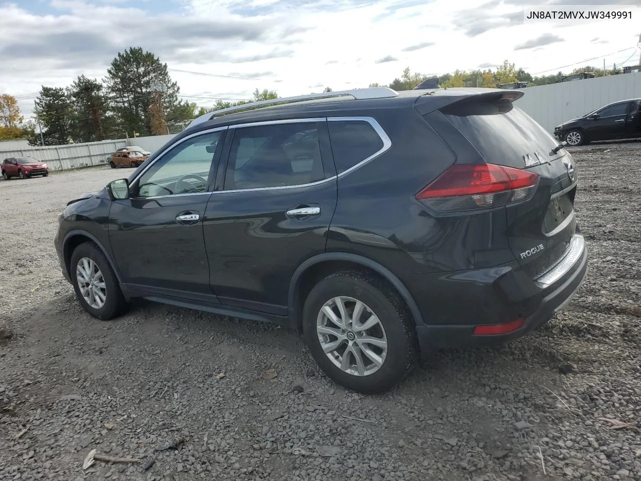 2018 Nissan Rogue S VIN: JN8AT2MVXJW349991 Lot: 72776854