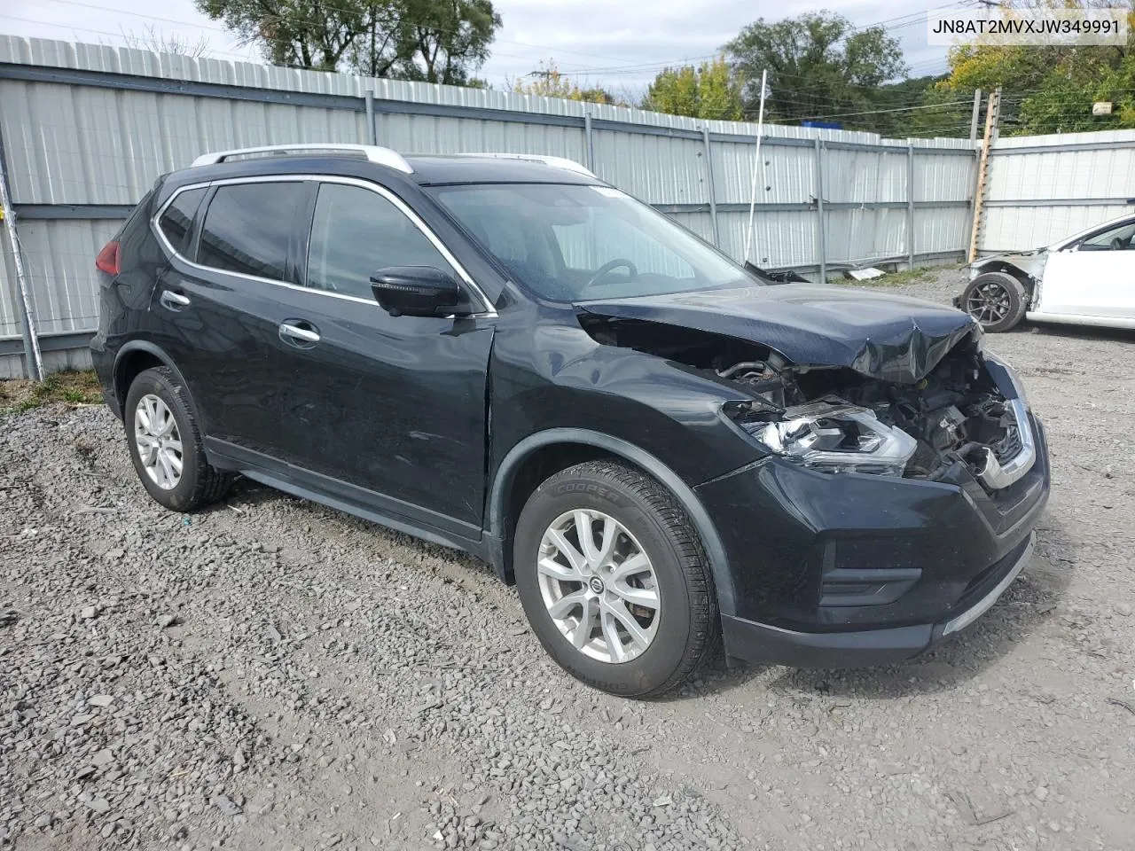 2018 Nissan Rogue S VIN: JN8AT2MVXJW349991 Lot: 72776854