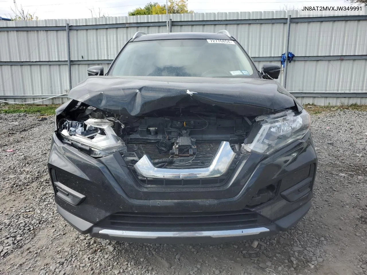 JN8AT2MVXJW349991 2018 Nissan Rogue S