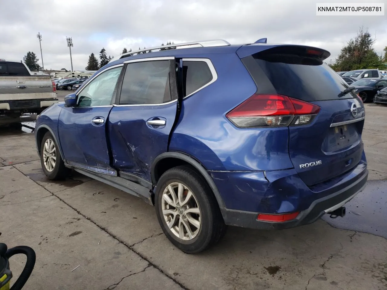 2018 Nissan Rogue S VIN: KNMAT2MT0JP508781 Lot: 72835534