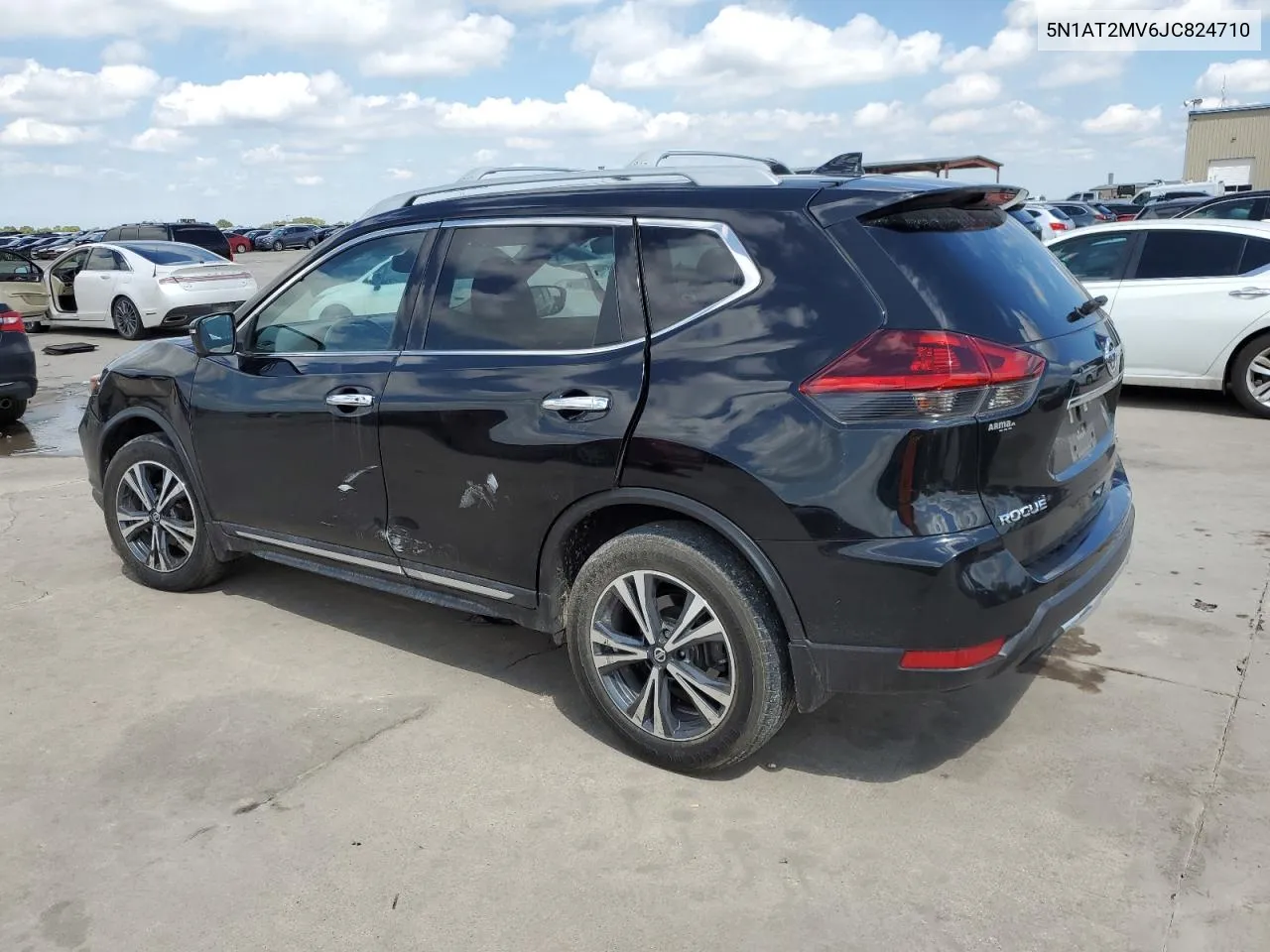 2018 Nissan Rogue S VIN: 5N1AT2MV6JC824710 Lot: 72925284