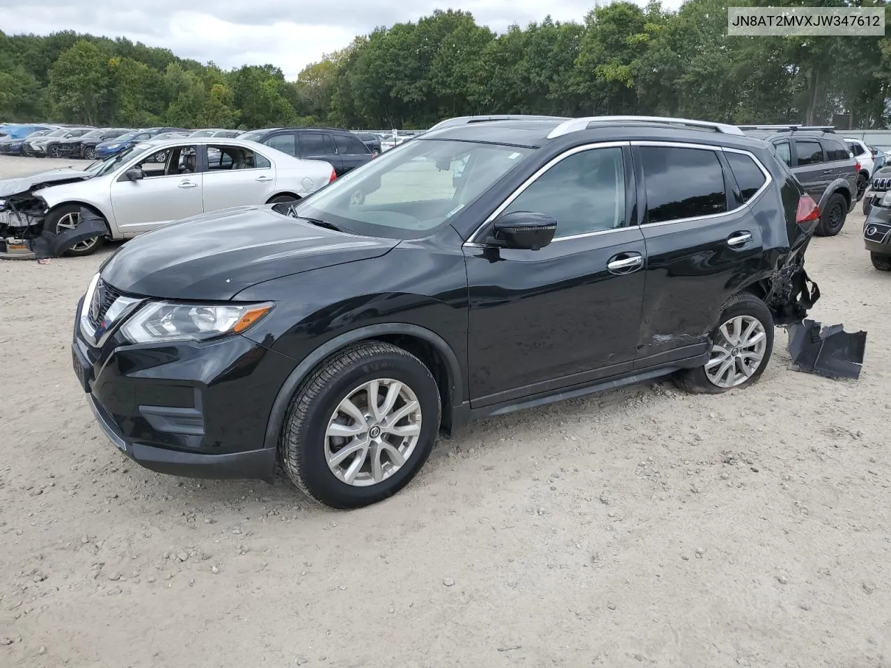 2018 Nissan Rogue S VIN: JN8AT2MVXJW347612 Lot: 72965734