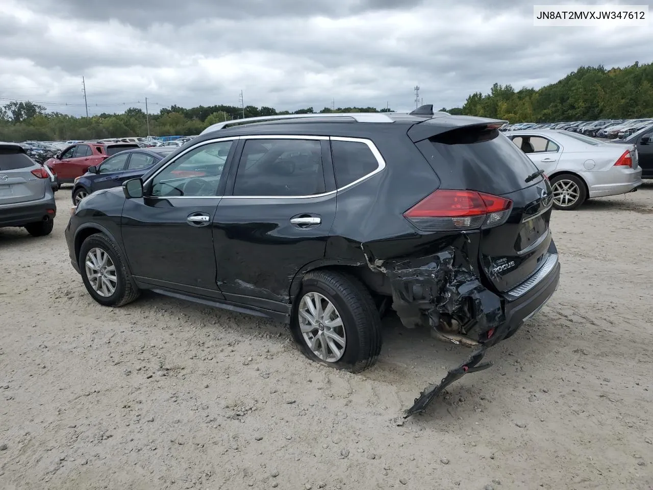 2018 Nissan Rogue S VIN: JN8AT2MVXJW347612 Lot: 72965734