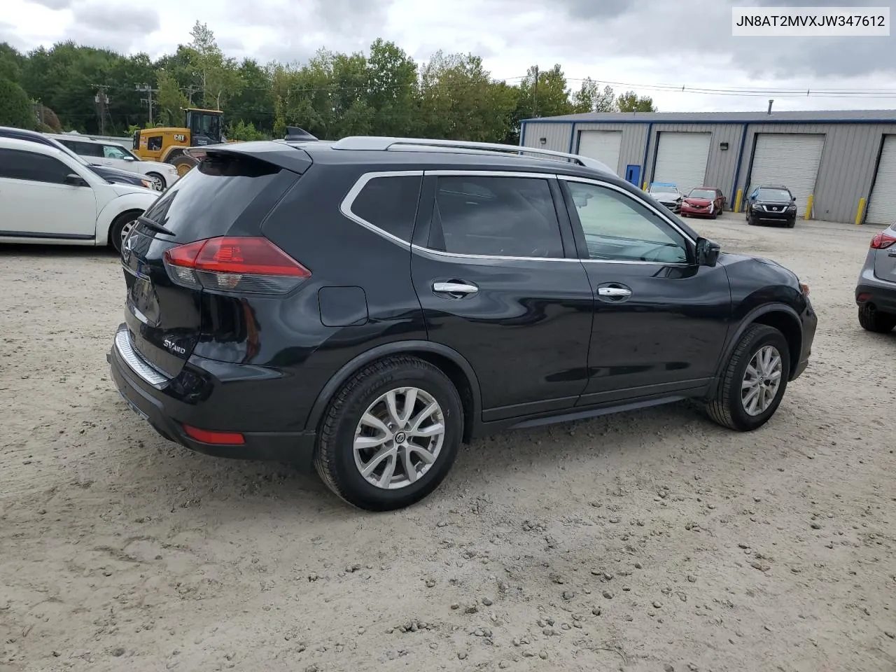 2018 Nissan Rogue S VIN: JN8AT2MVXJW347612 Lot: 72965734