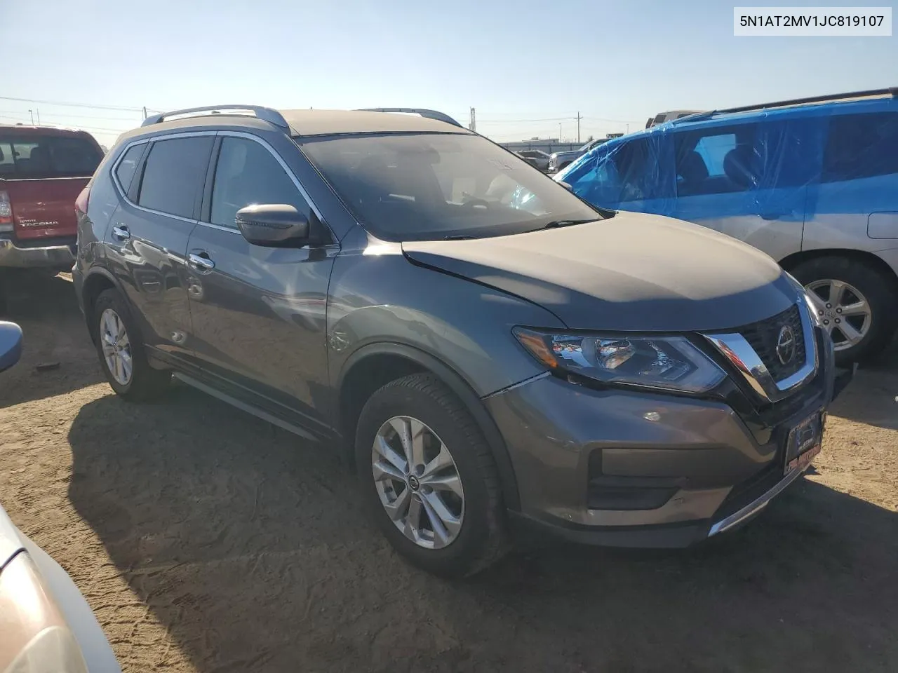 2018 Nissan Rogue S VIN: 5N1AT2MV1JC819107 Lot: 72981274