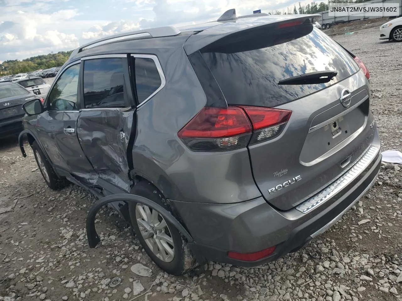 2018 Nissan Rogue S VIN: JN8AT2MV5JW351602 Lot: 73015054