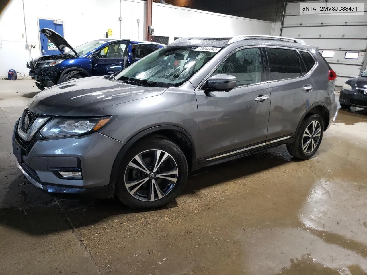 2018 Nissan Rogue S VIN: 5N1AT2MV3JC834711 Lot: 73044484