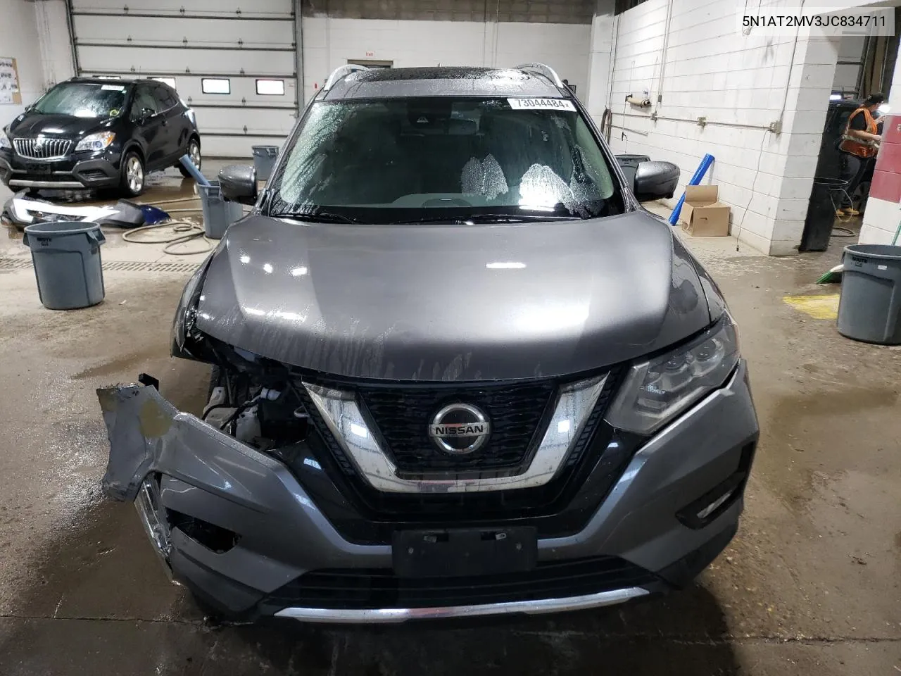 2018 Nissan Rogue S VIN: 5N1AT2MV3JC834711 Lot: 73044484