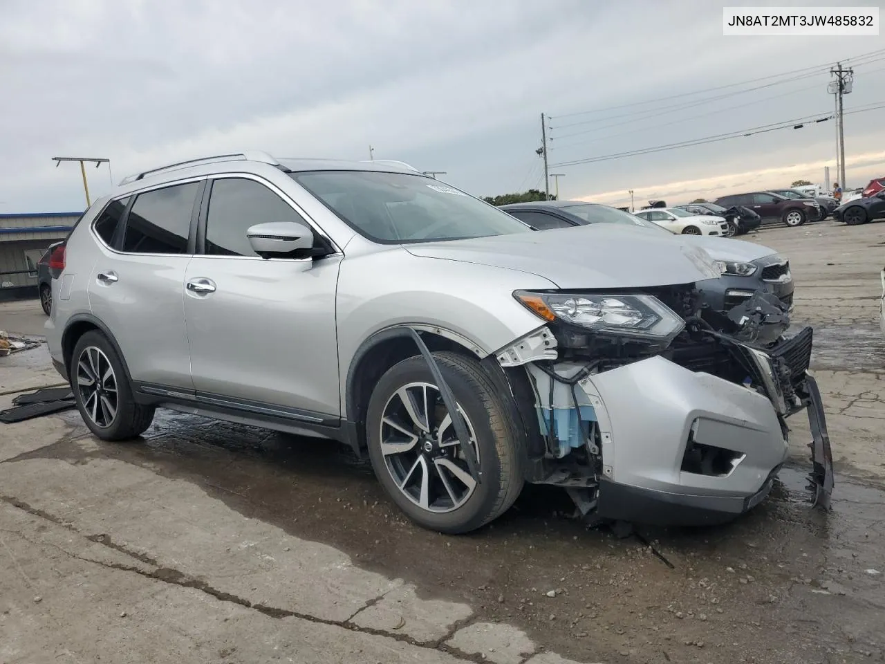 2018 Nissan Rogue S VIN: JN8AT2MT3JW485832 Lot: 73049584