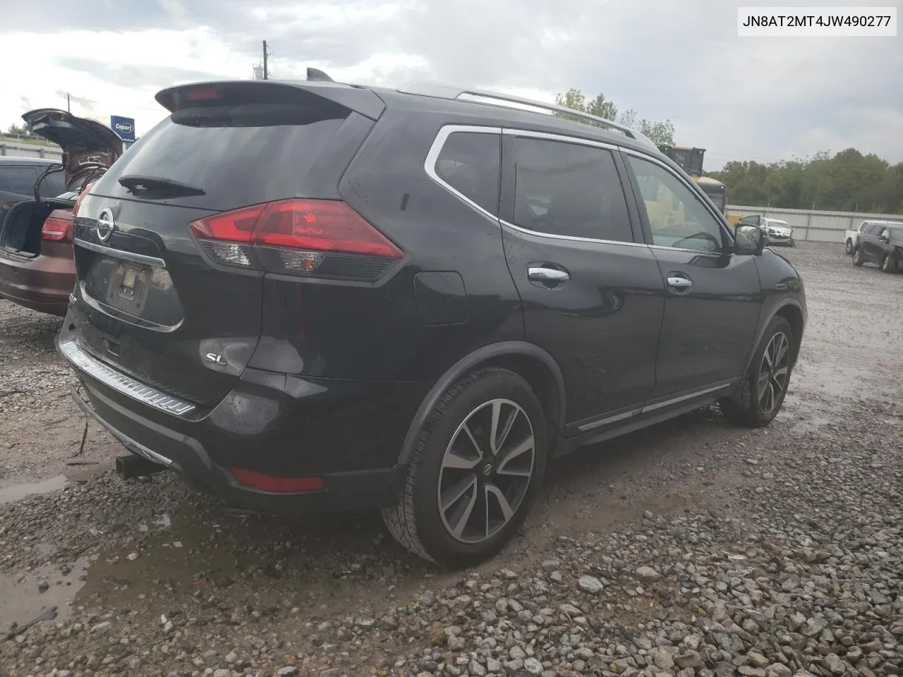 2018 Nissan Rogue S VIN: JN8AT2MT4JW490277 Lot: 73057574