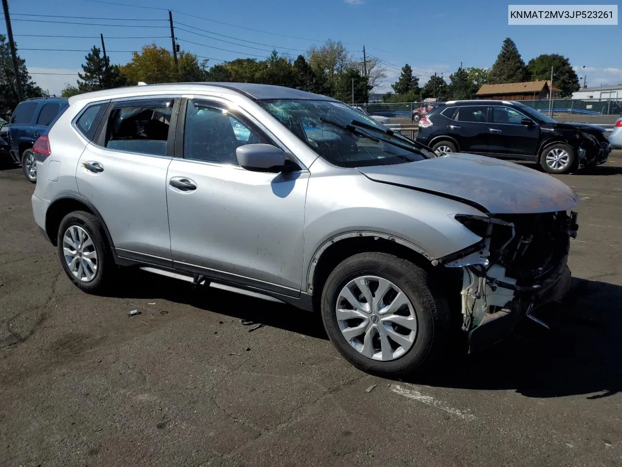 2018 Nissan Rogue S VIN: KNMAT2MV3JP523261 Lot: 73106004