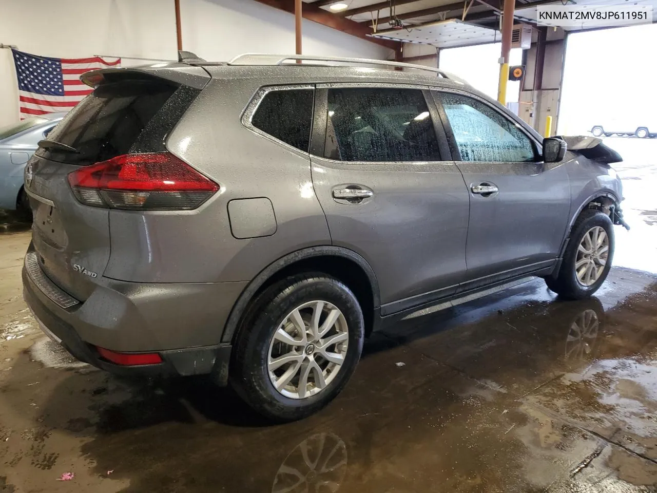 2018 Nissan Rogue S VIN: KNMAT2MV8JP611951 Lot: 73152684