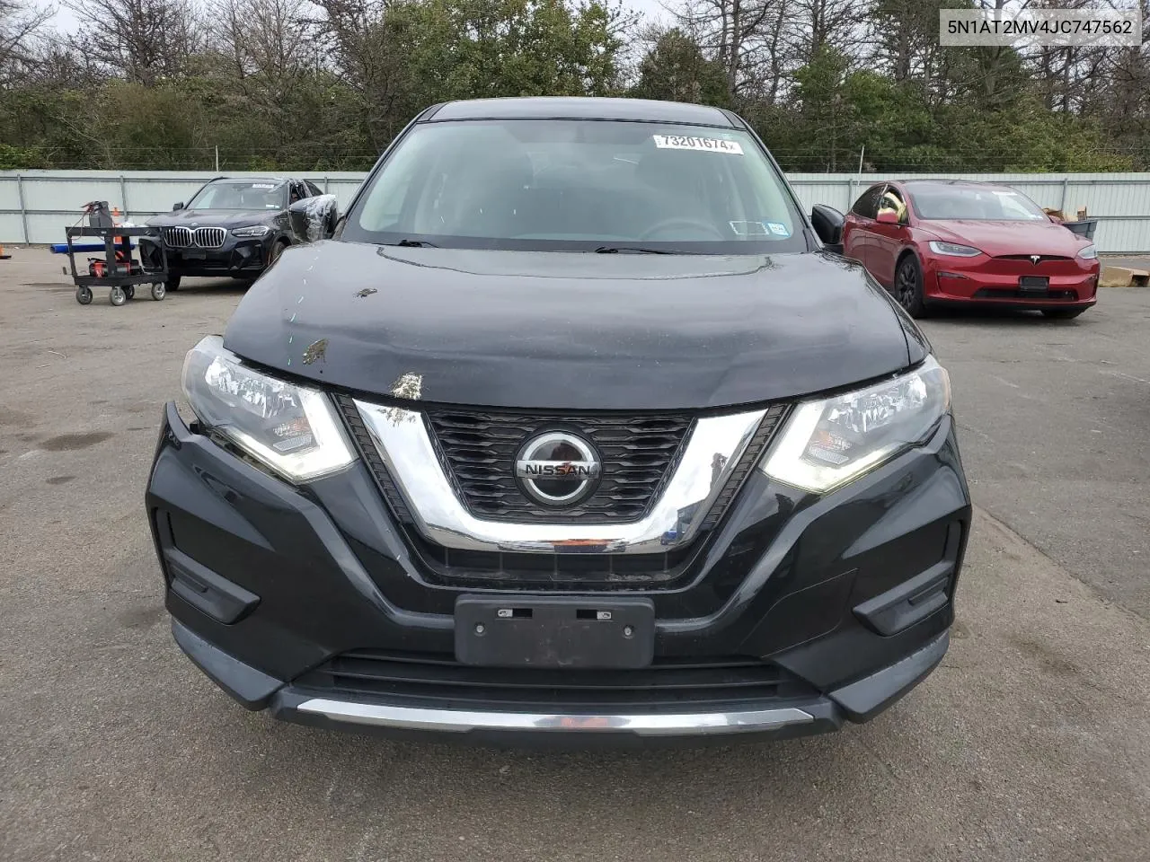 2018 Nissan Rogue S VIN: 5N1AT2MV4JC747562 Lot: 73201674