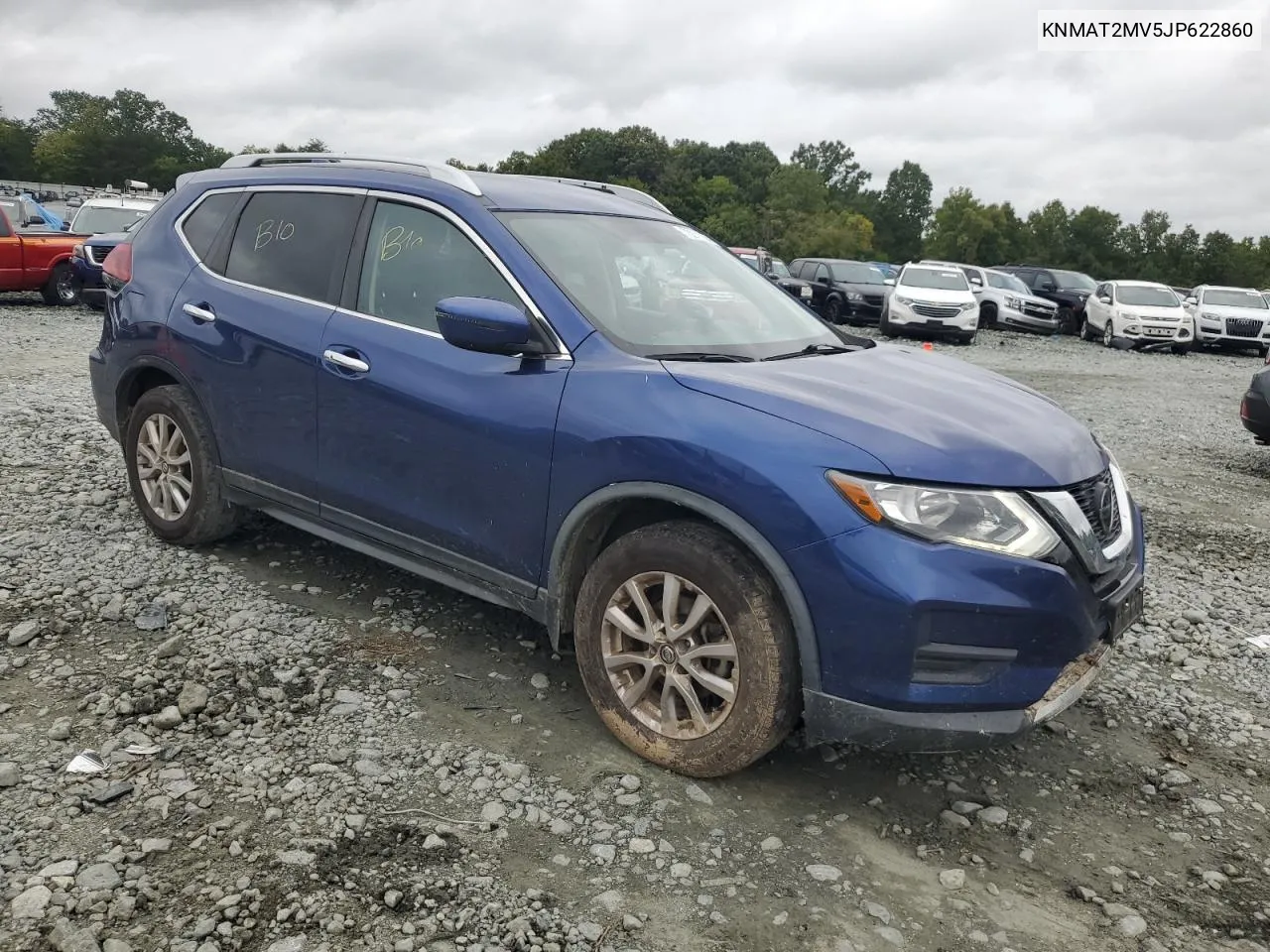 2018 Nissan Rogue S VIN: KNMAT2MV5JP622860 Lot: 73271334