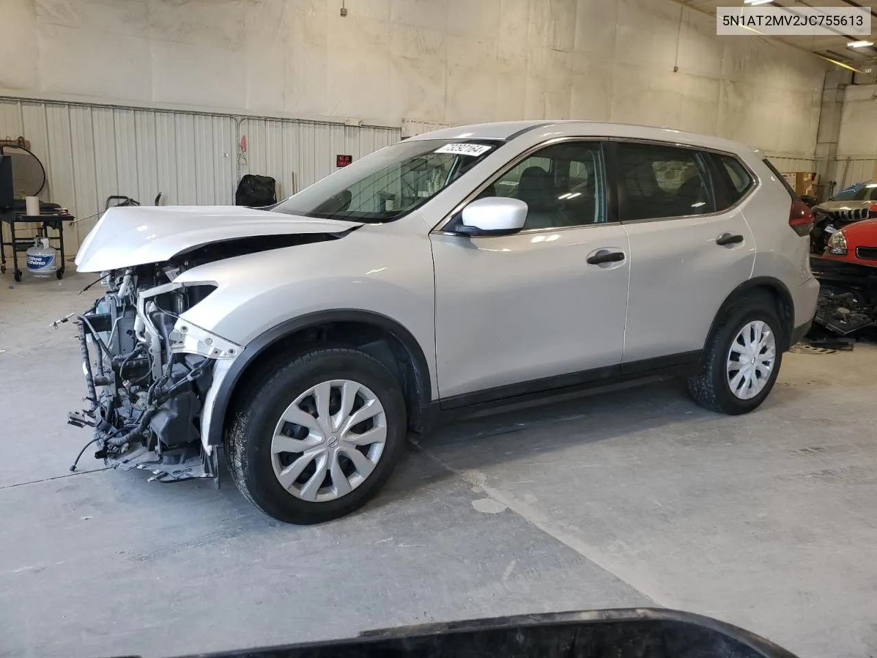 5N1AT2MV2JC755613 2018 Nissan Rogue S