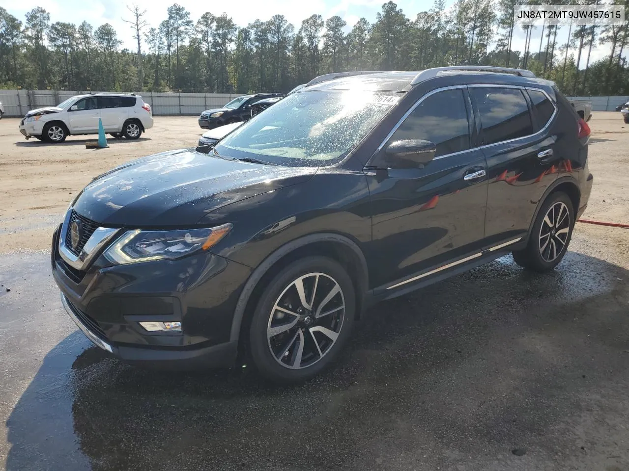 2018 Nissan Rogue S VIN: JN8AT2MT9JW457615 Lot: 73300614