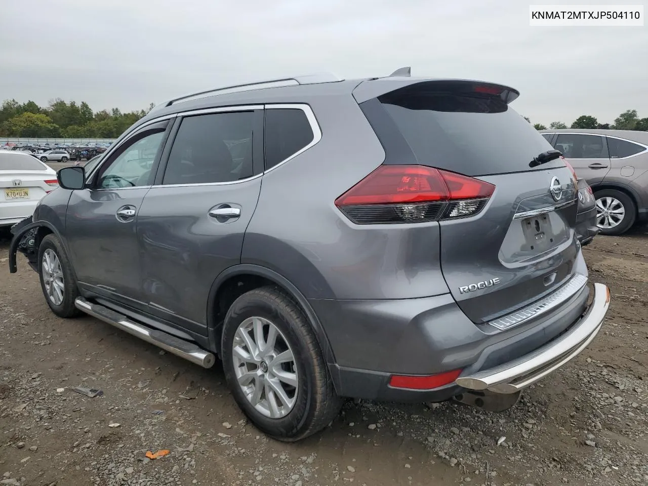 2018 Nissan Rogue S VIN: KNMAT2MTXJP504110 Lot: 73308334