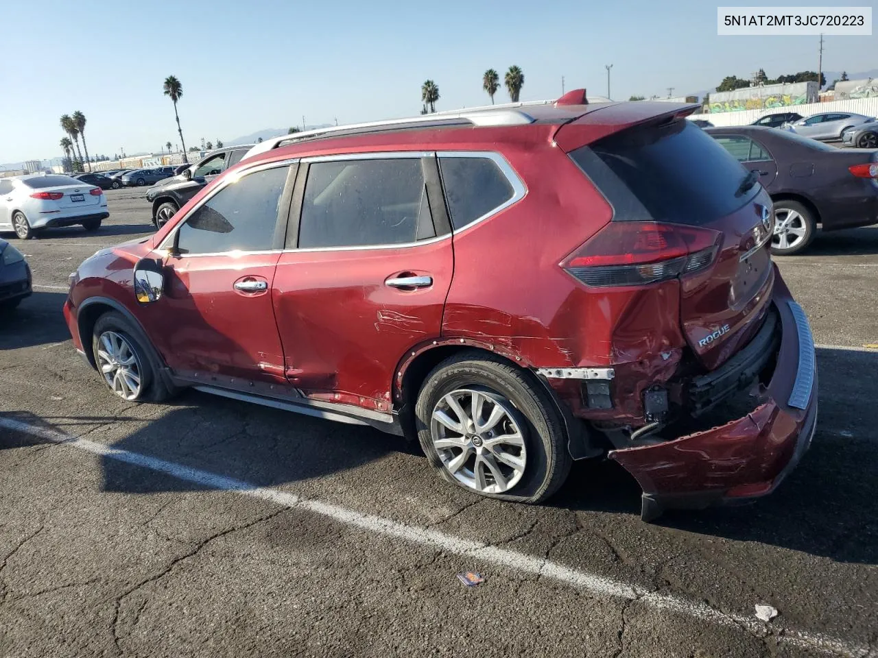 2018 Nissan Rogue S VIN: 5N1AT2MT3JC720223 Lot: 73339044