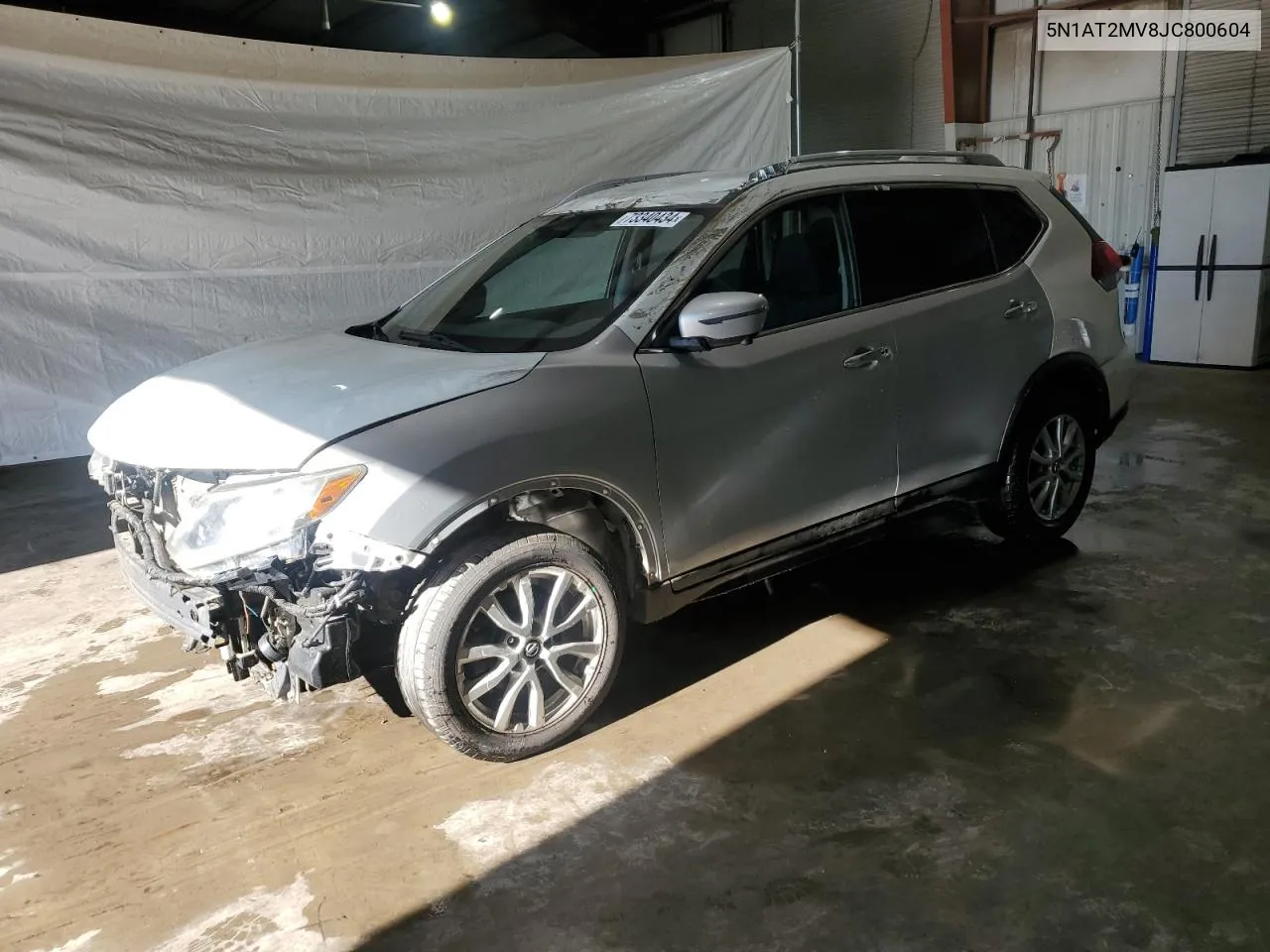 5N1AT2MV8JC800604 2018 Nissan Rogue S