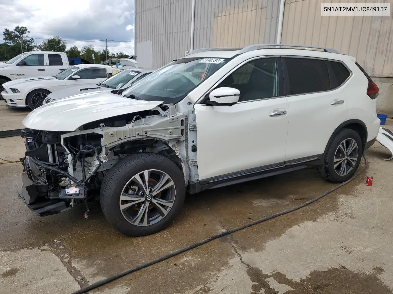 2018 Nissan Rogue S VIN: 5N1AT2MV1JC849157 Lot: 73346794