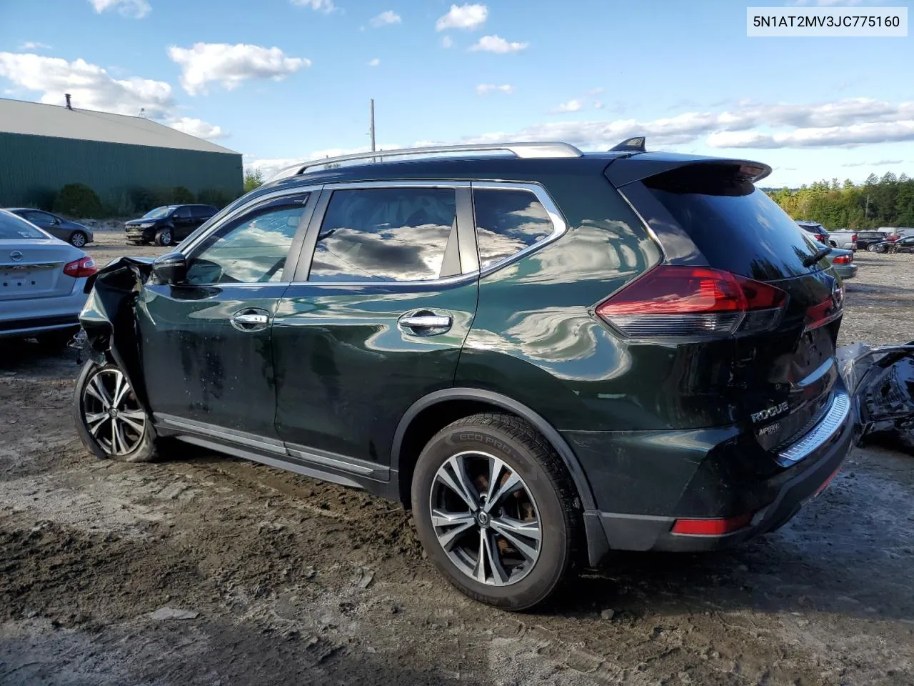 2018 Nissan Rogue S VIN: 5N1AT2MV3JC775160 Lot: 73362404