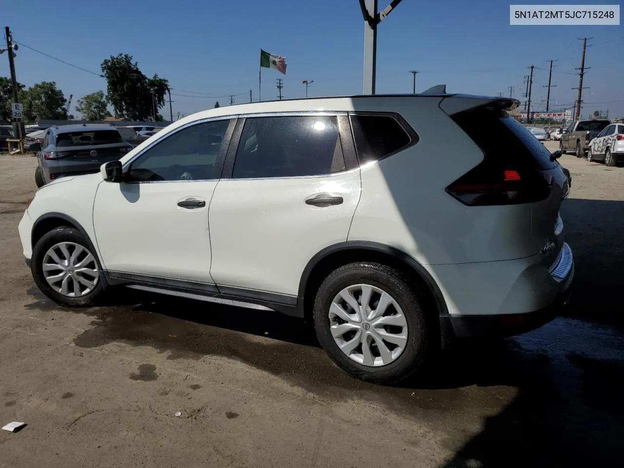 2018 Nissan Rogue S VIN: 5N1AT2MT5JC715248 Lot: 73392884