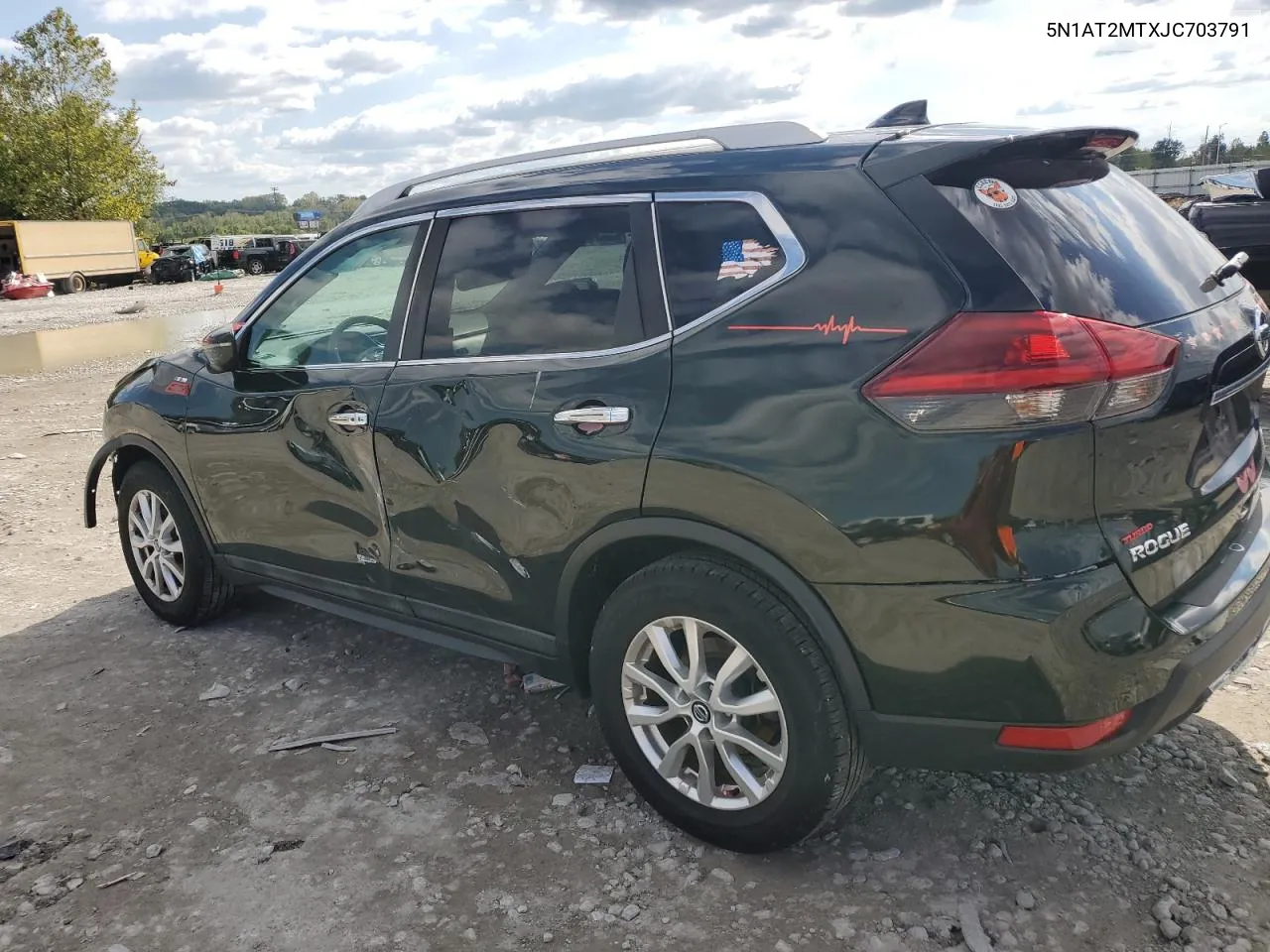 5N1AT2MTXJC703791 2018 Nissan Rogue S