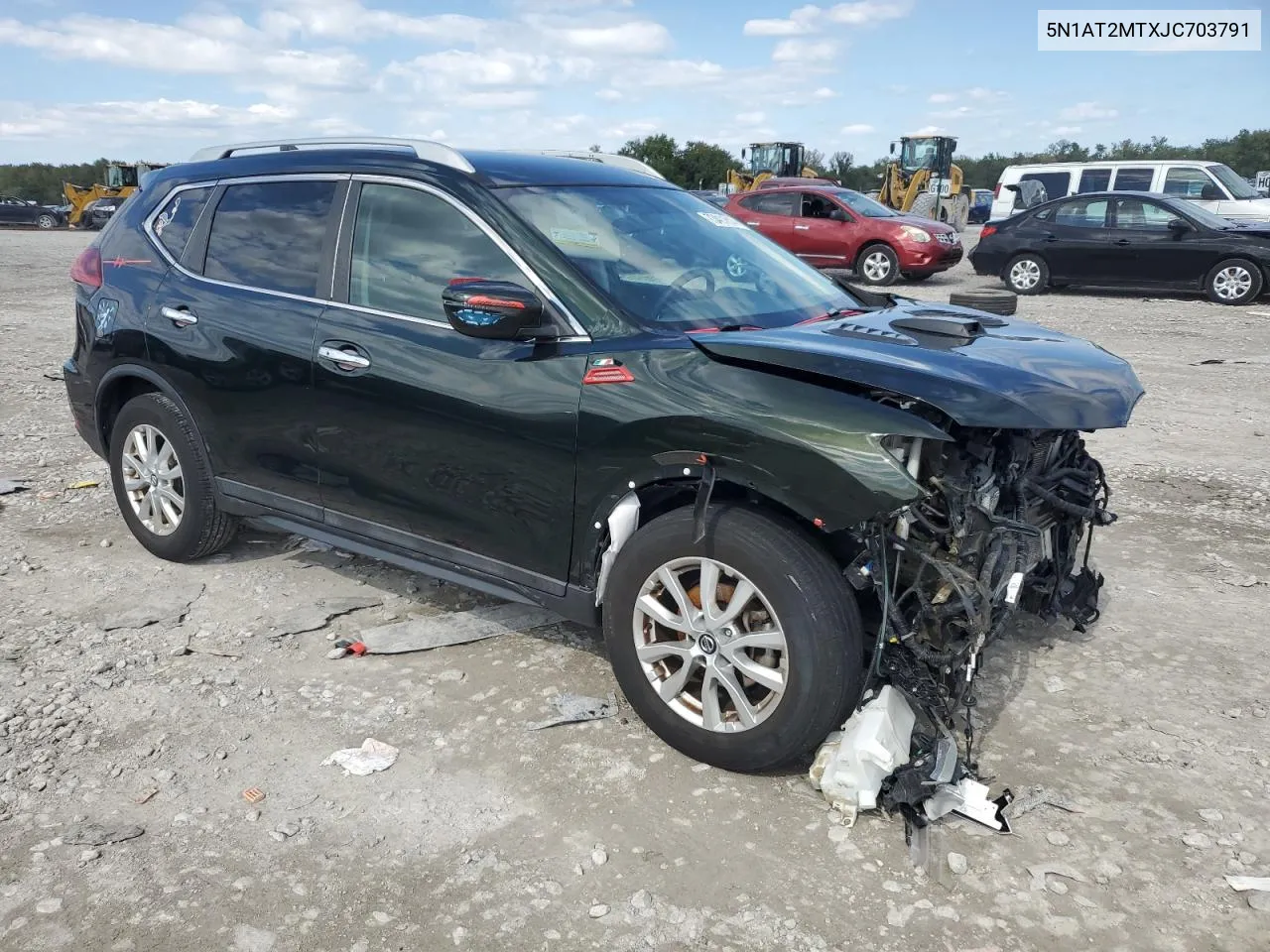 2018 Nissan Rogue S VIN: 5N1AT2MTXJC703791 Lot: 73411814