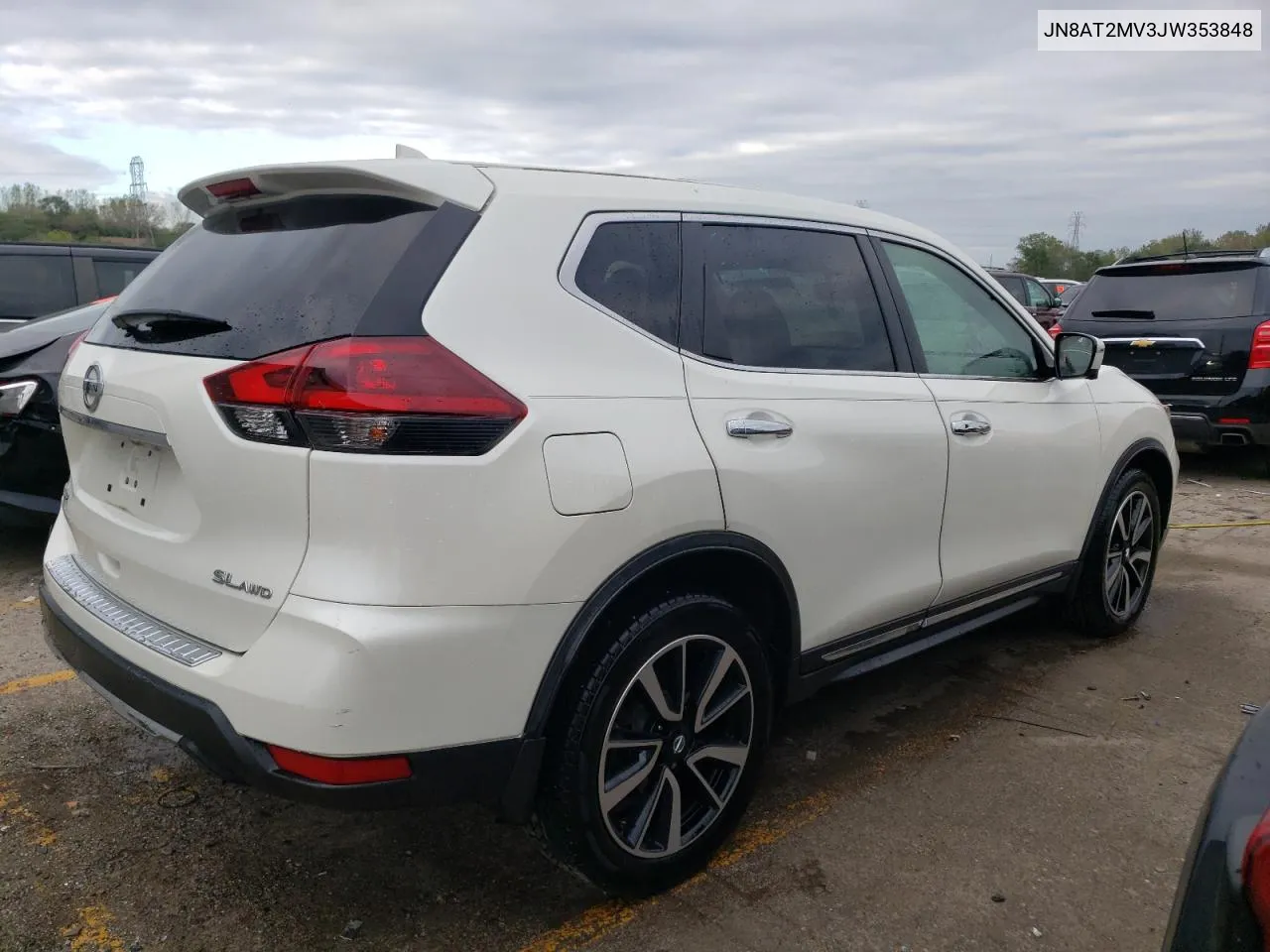 2018 Nissan Rogue S VIN: JN8AT2MV3JW353848 Lot: 73421964