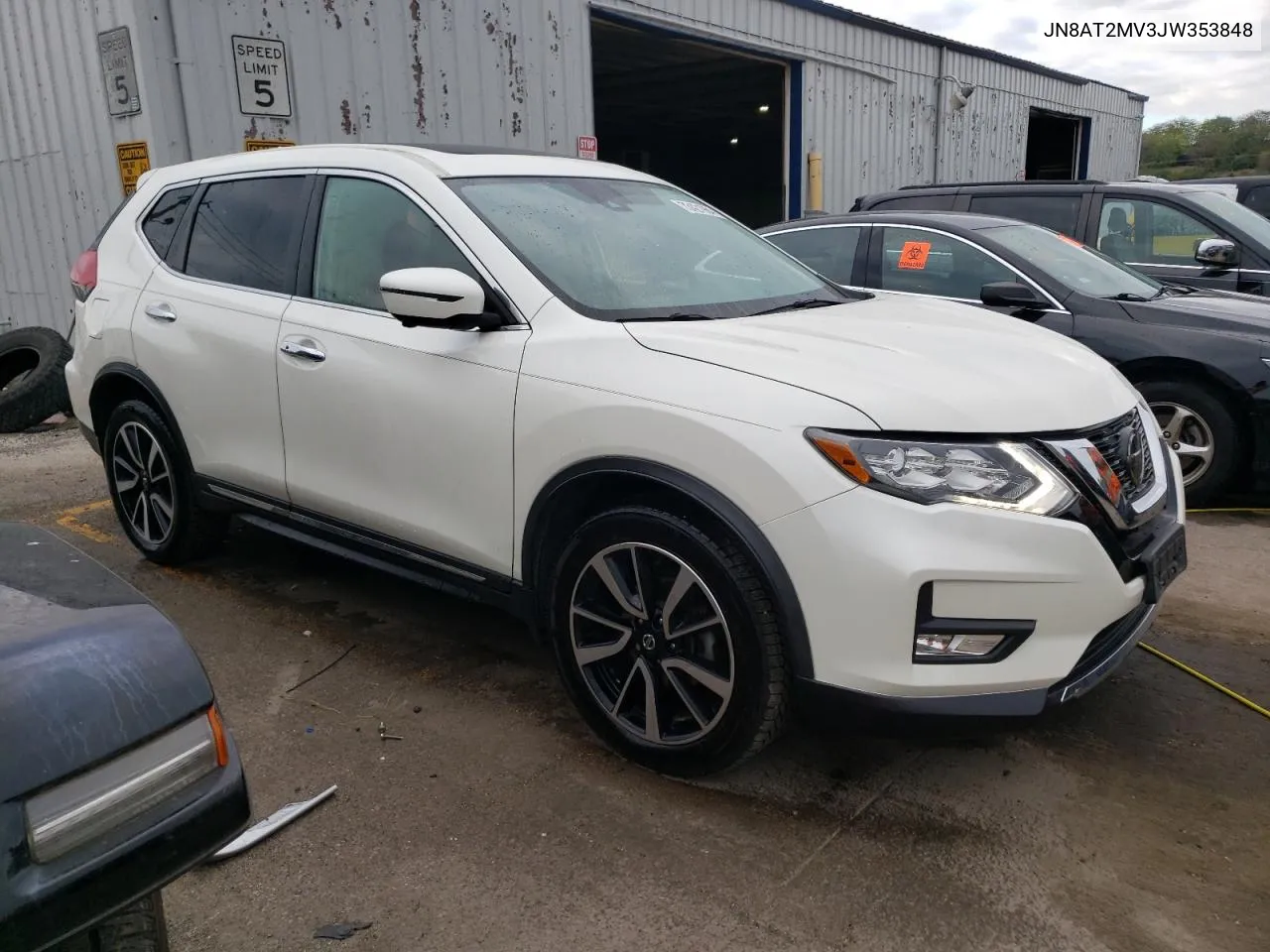 2018 Nissan Rogue S VIN: JN8AT2MV3JW353848 Lot: 73421964