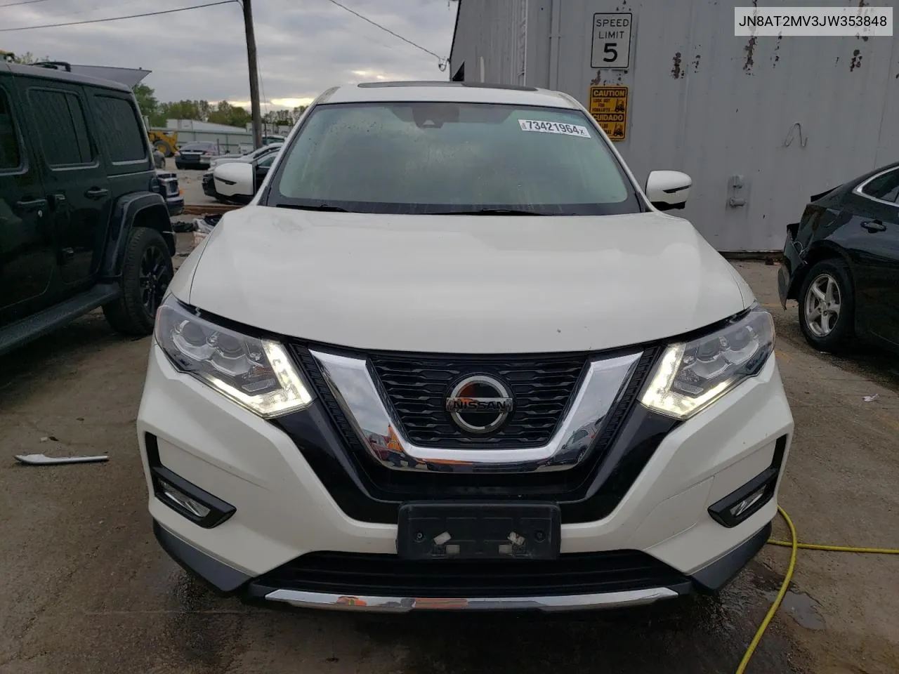 2018 Nissan Rogue S VIN: JN8AT2MV3JW353848 Lot: 73421964