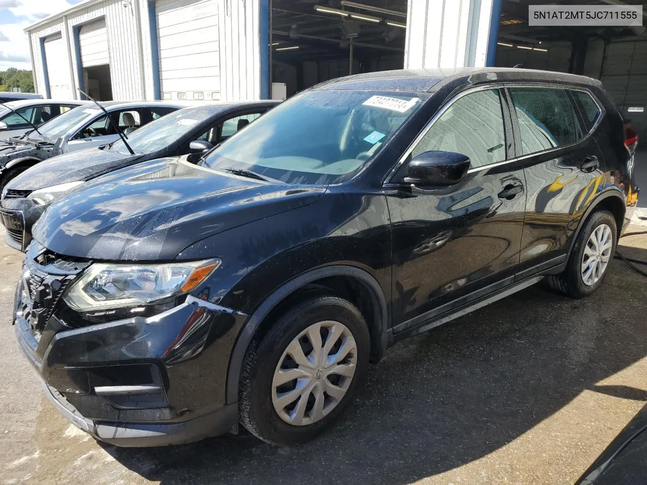 2018 Nissan Rogue S VIN: 5N1AT2MT5JC711555 Lot: 73427814