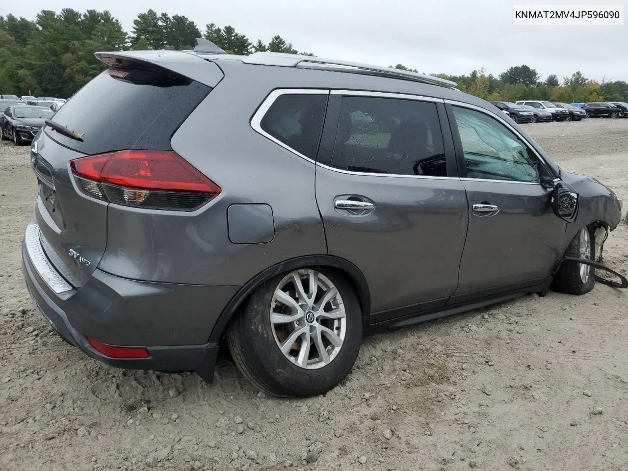 2018 Nissan Rogue S VIN: KNMAT2MV4JP596090 Lot: 73432954