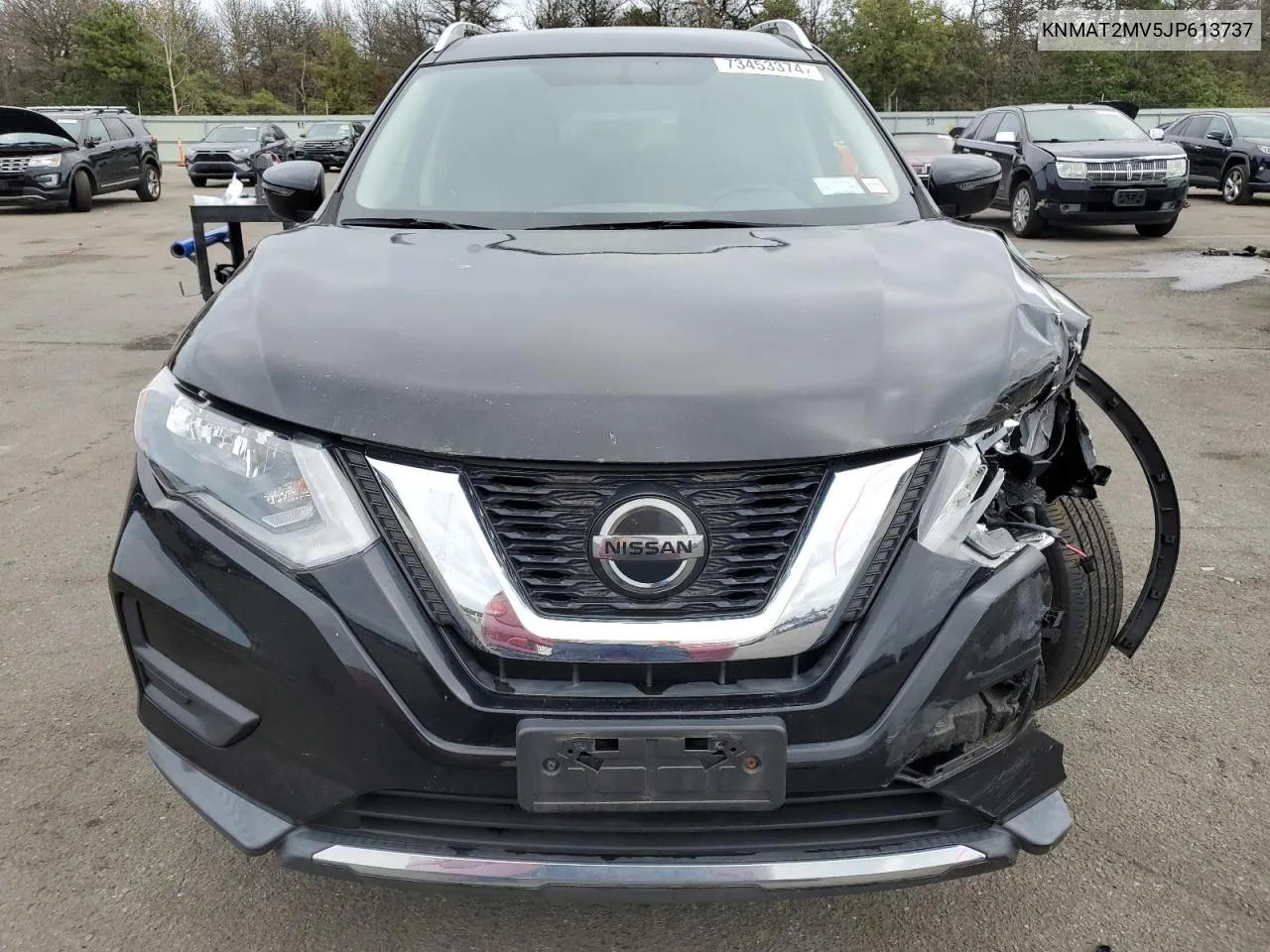 2018 Nissan Rogue S VIN: KNMAT2MV5JP613737 Lot: 73453374