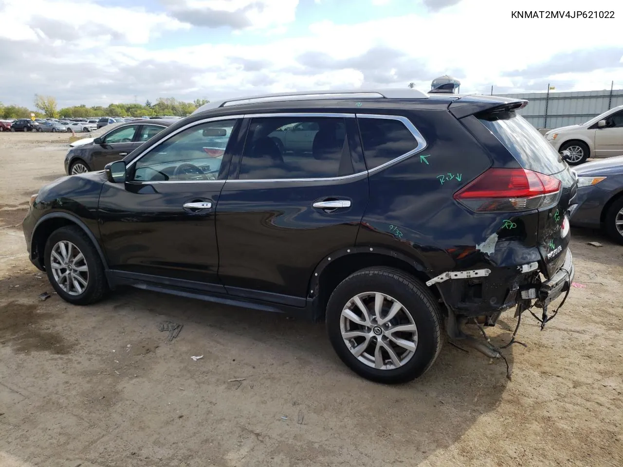 2018 Nissan Rogue S VIN: KNMAT2MV4JP621022 Lot: 73651524