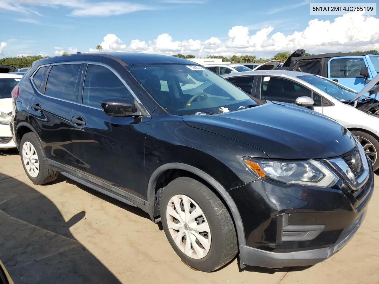 2018 Nissan Rogue S VIN: 5N1AT2MT4JC765199 Lot: 73663014