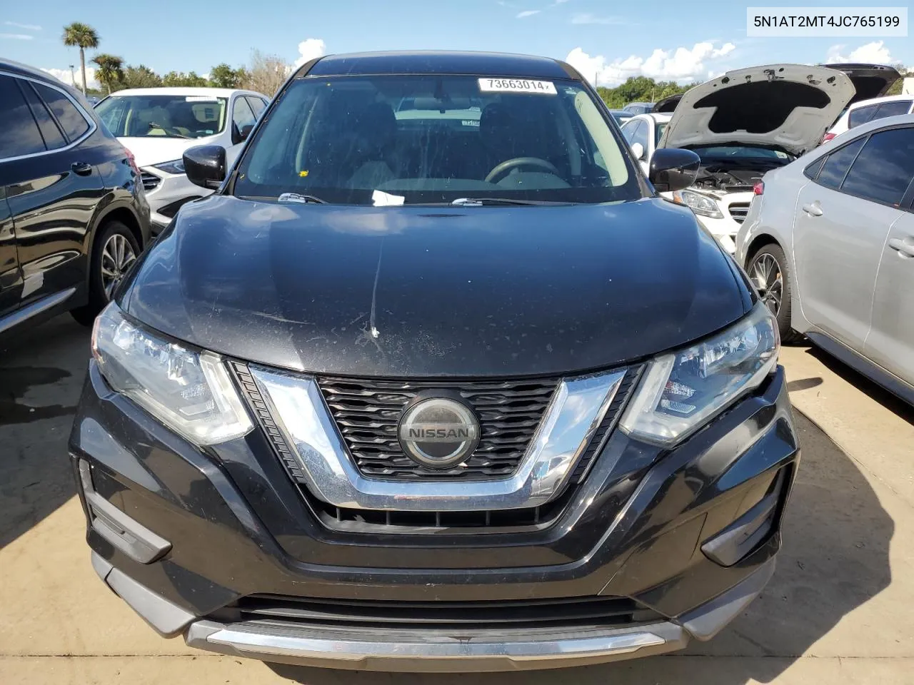 2018 Nissan Rogue S VIN: 5N1AT2MT4JC765199 Lot: 73663014