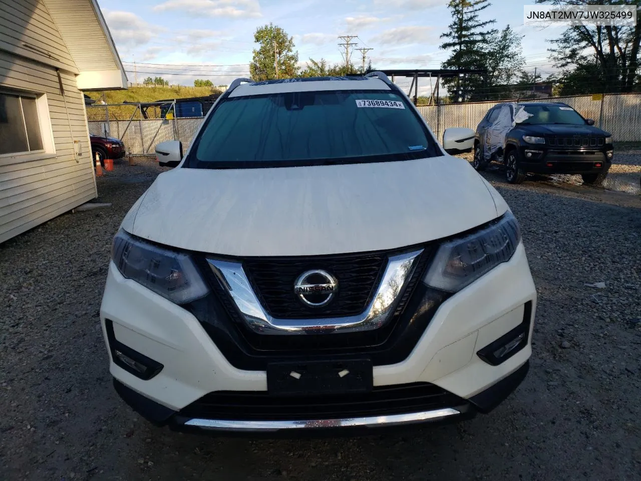 2018 Nissan Rogue S VIN: JN8AT2MV7JW325499 Lot: 73689434