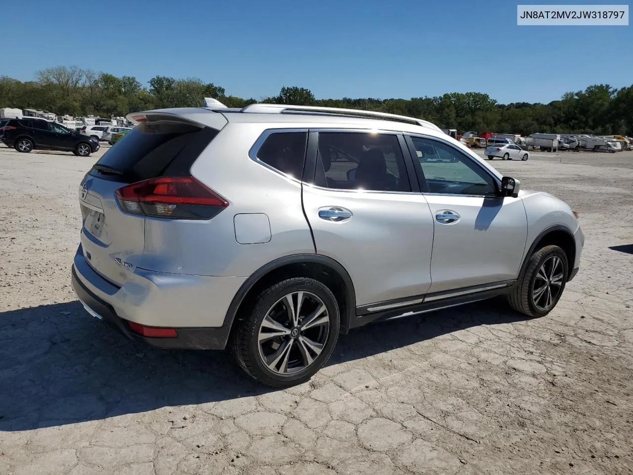 2018 Nissan Rogue S VIN: JN8AT2MV2JW318797 Lot: 73691934