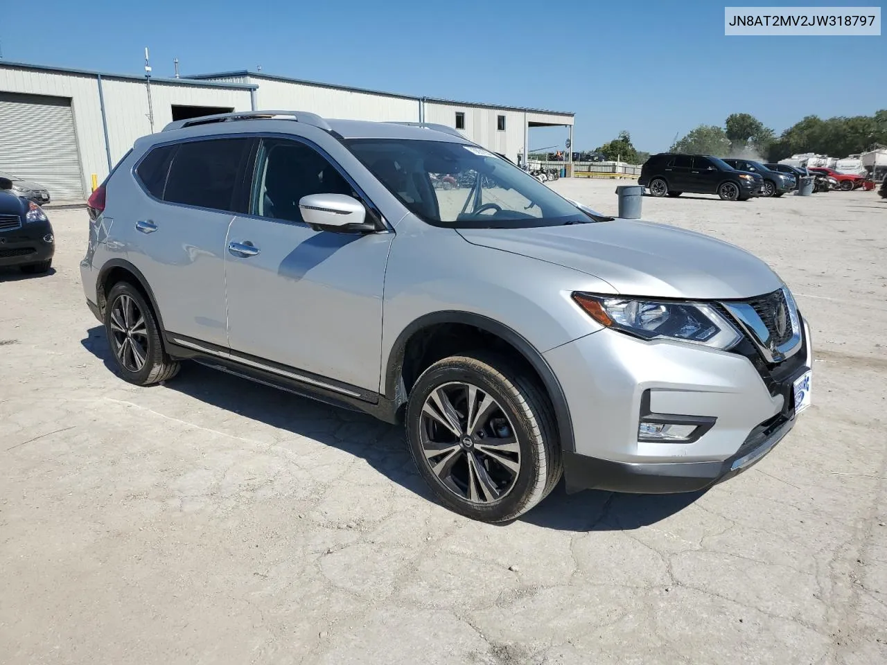 2018 Nissan Rogue S VIN: JN8AT2MV2JW318797 Lot: 73691934