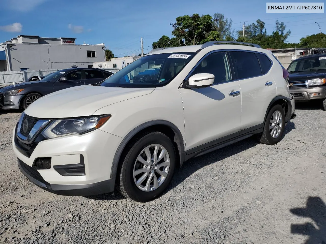 2018 Nissan Rogue S VIN: KNMAT2MT7JP607310 Lot: 73737824