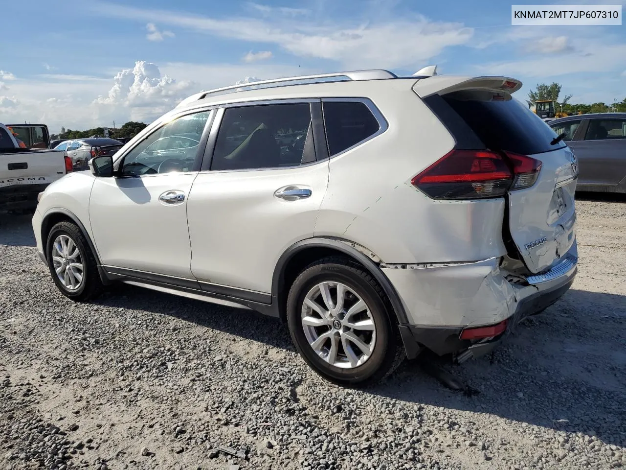 2018 Nissan Rogue S VIN: KNMAT2MT7JP607310 Lot: 73737824